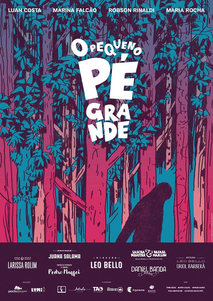Cartaz — O Pequeno Pé Grande